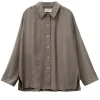 A Part of the art Ocean Shirt Mole Grey