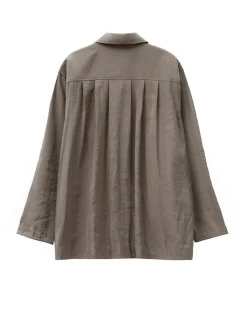 A Part of the art Ocean Shirt Mole Grey