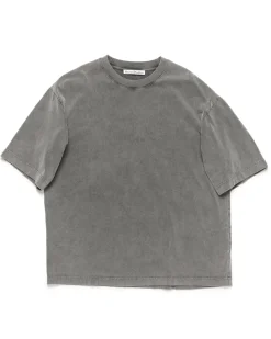 Acne Studios Back Patch Crew Neck T-Shirt Faded Black