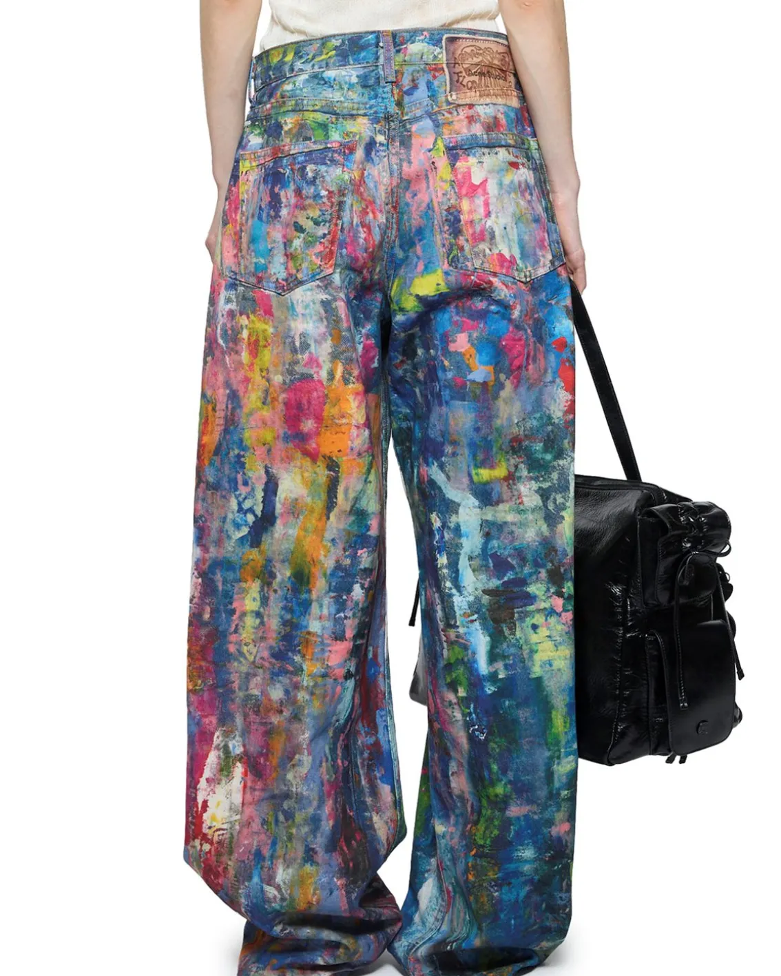 Acne Studios Baggy Fit 1981F Jeans Blue/Multi