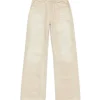 Acne Studios Baggy Fit Jeans 1981U Traffic Sand Beige