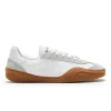 Acne Studios Bars Lace-Up Sneakers M White/Brown