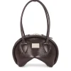 Acne Studios Bowlina Mini Shoulder Bag Chocolate Brown