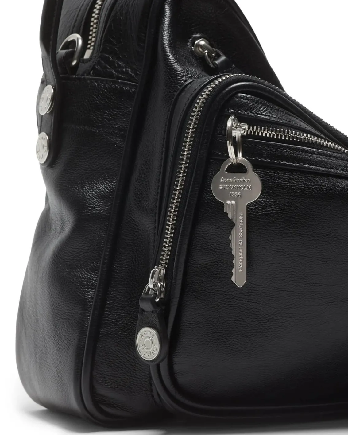Acne Studios Camero Camera Shoulder Bag Black