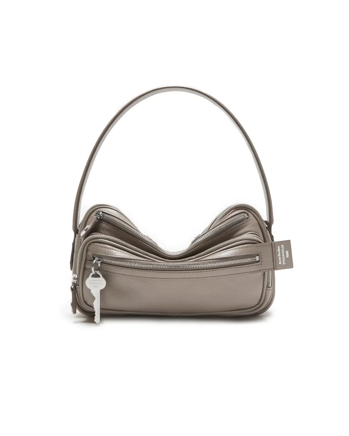 Acne Studios Camero Party Shoulder Bag Taupe Beige