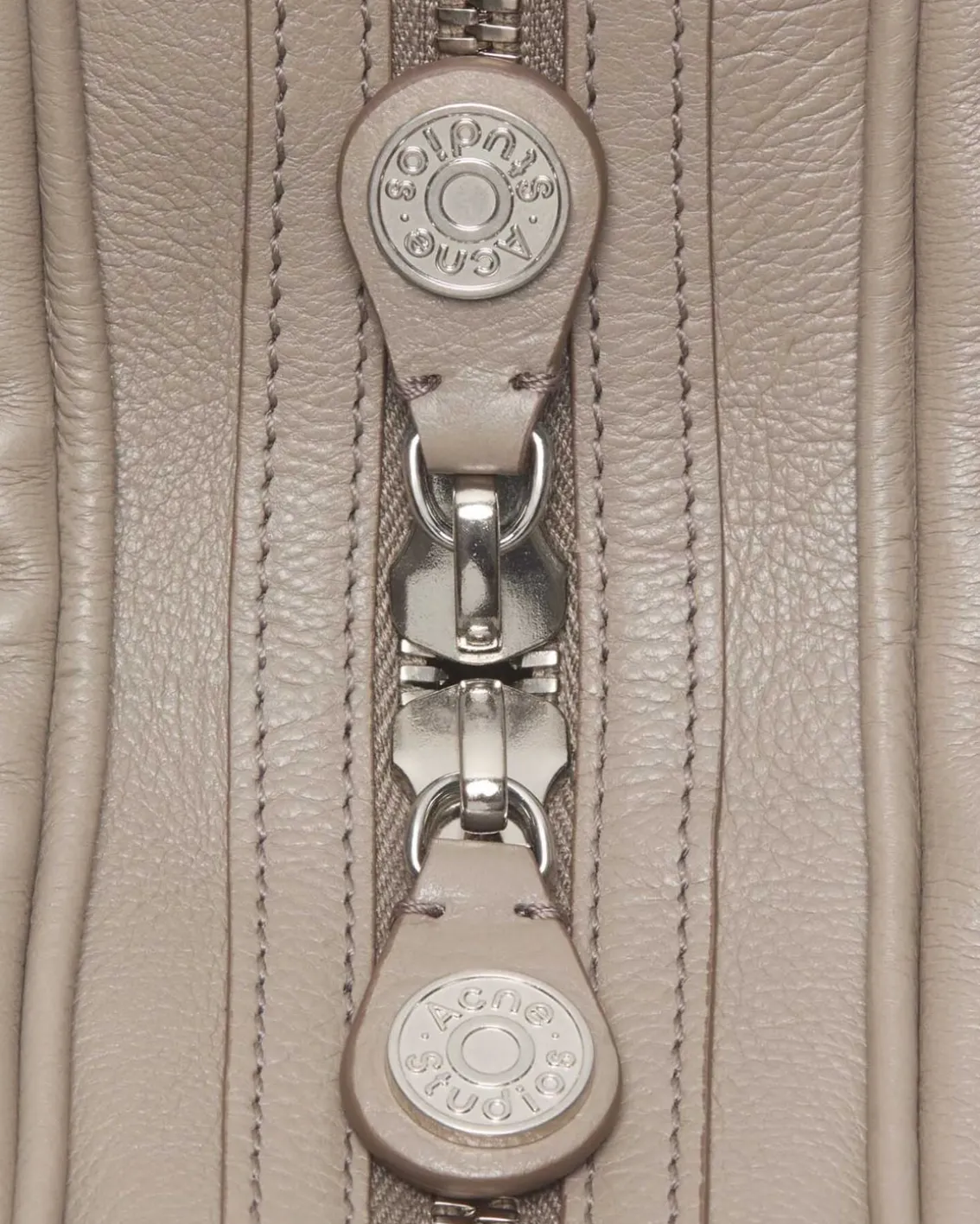 Acne Studios Camero Party Shoulder Bag Taupe Beige