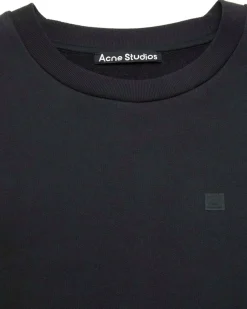 Acne Studios Face Crew Neck Sweater Black