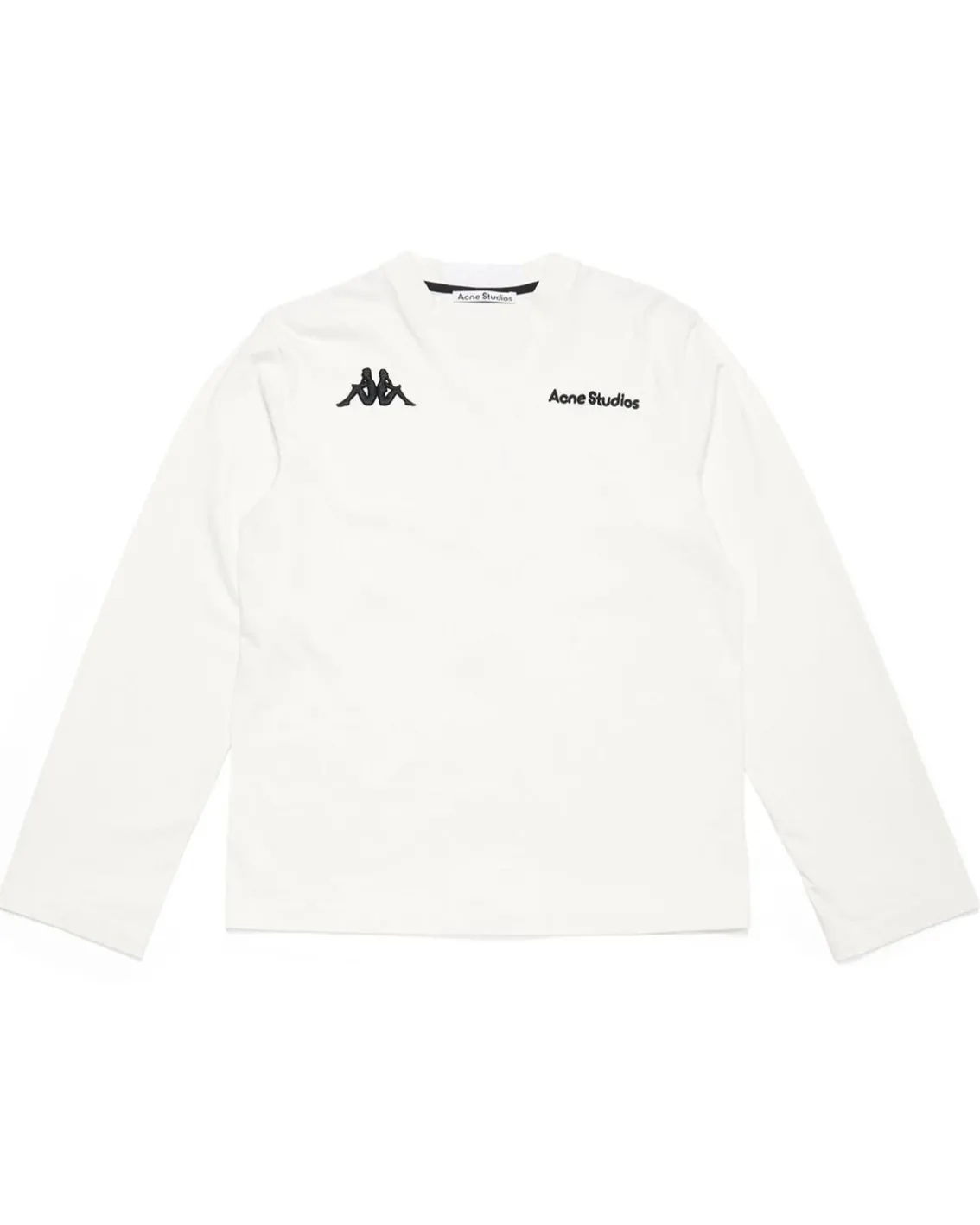 Acne Studios Kappa Edden Football Long Sleeve White