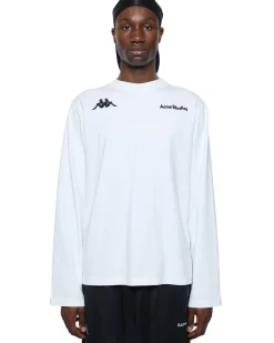 Acne Studios Kappa Edden Football Long Sleeve White