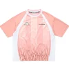 Acne Studios Kappa Enim Football T-Shirt Light Pink/Pink