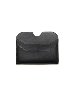 Acne Studios Leather Card Holder Black