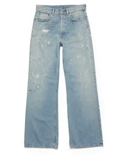Acne Studios Loose Fit Jeans 2021M Light Blue Trafalgar