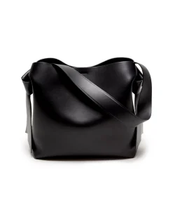 Acne Studios Musubi Midi Shoulder Bag Black