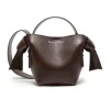 Acne Studios Musubi Mini Shoulder Bag Dark Brown