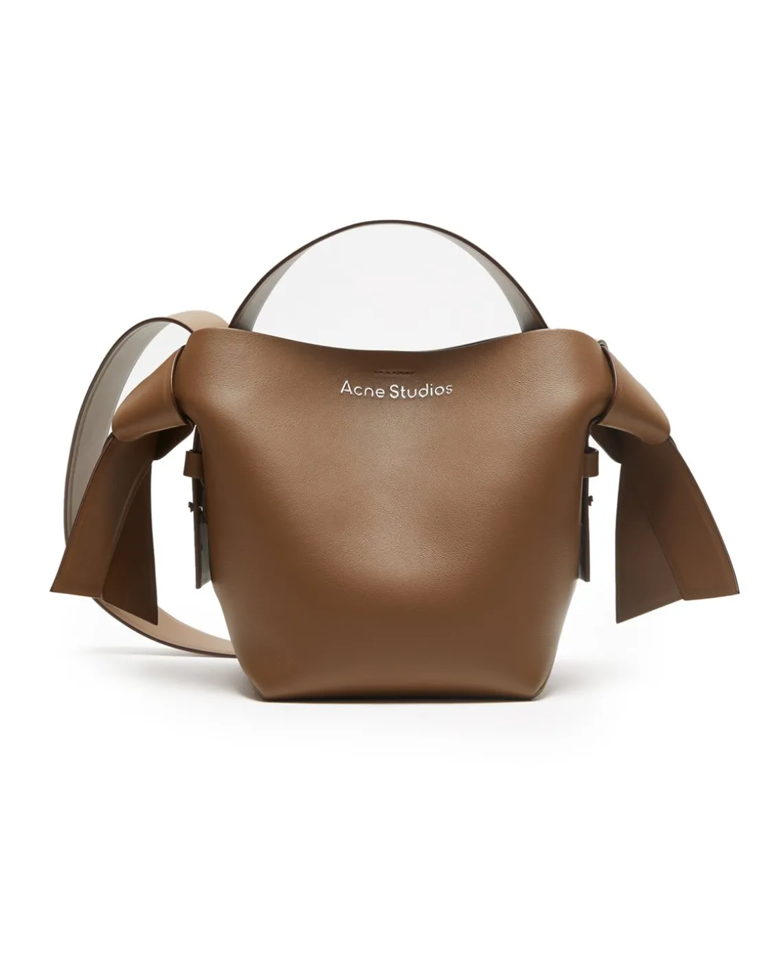 Acne Studios Musubi Mini Shoulder Bag Camel Brown