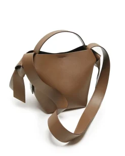 Acne Studios Musubi Mini Shoulder Bag Camel Brown
