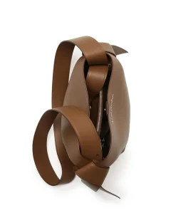 Acne Studios Musubi Mini Shoulder Bag Camel Brown
