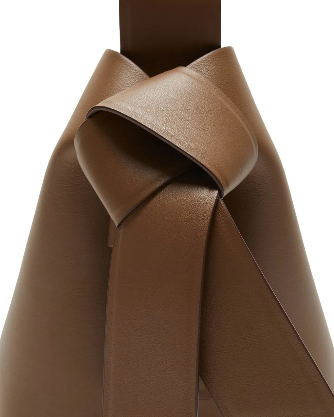 Acne Studios Musubi Mini Shoulder Bag Camel Brown