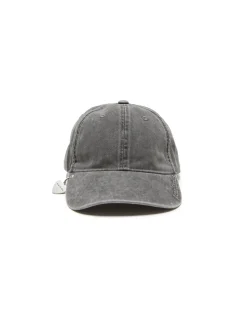 Acne Studios Pierced Side Logo Cap Faded Black