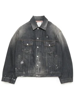Acne Studios Relaxed Denim Jacket Black