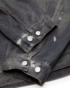Acne Studios Relaxed Denim Jacket Black