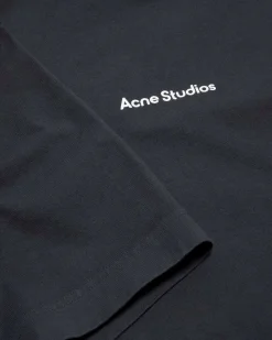 Acne Studios Relaxed Logo T-Shirt Black