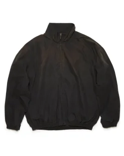Acne Studios Stamp Logo Zipper Jacket Black