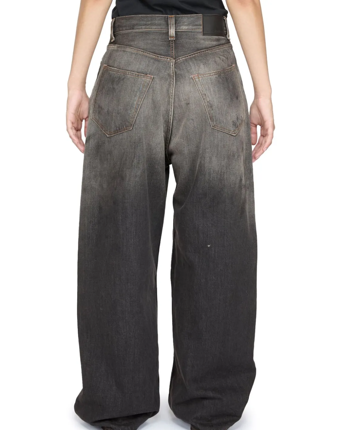 Acne Studios Super Baggy Fit Jeans 2023F Black