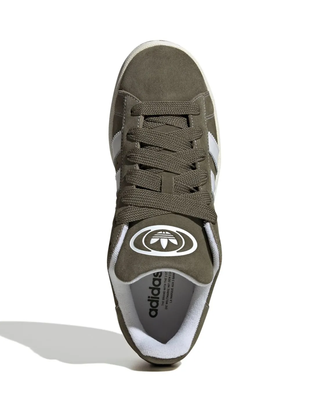 Adidas Originals Campus 00S Shoes Olive Strata/Cloud White/Off White