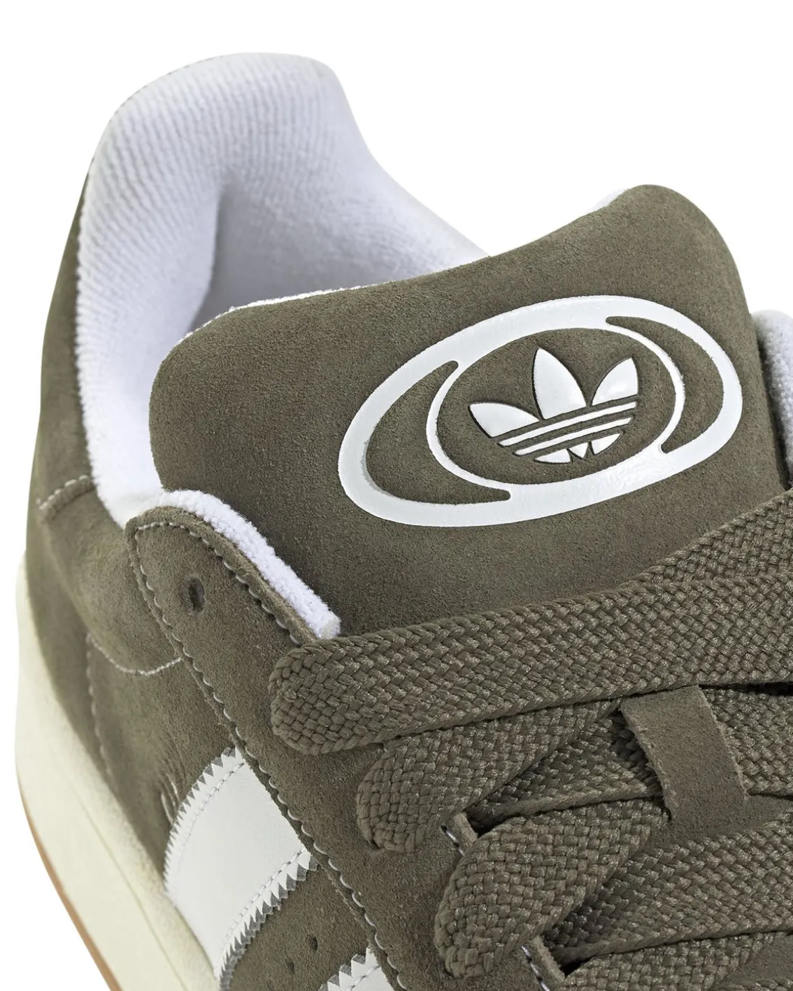 Adidas Originals Campus 00S Shoes Olive Strata/Cloud White/Off White