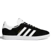 Adidas Originals Gazelle Shoes Core Black/White/Clear Granite