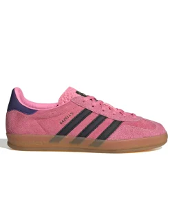 Adidas Originals Gazelle Indoor Shoes W Bliss Pink/Clear Black/Clear Purple