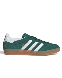 Adidas Originals Gazelle Indoor Shoes Colligiate Green/Cloud White/Gum