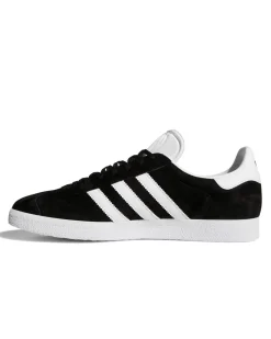 Adidas Originals Gazelle Shoes Core Black/White/Clear Granite