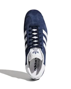 Adidas Originals Gazelle Shoes Collegiate Navy/White/Gold Metallic