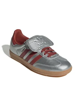 Adidas Originals Samba Lt Shoes W Silver Metallic/Preloved Rhubarb/Gum3