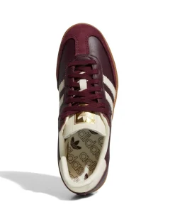 Adidas Originals Samba Og Shoes W Maroon/Cream White/Gold Metallic