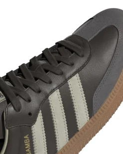 Adidas Originals Samba Og Shoes Brown/Putty Grey/Gold Metallic