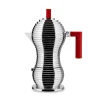 Alessi Espresso Coffe Maker Pulcina Red
