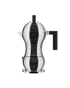 Alessi Espresso Coffe Maker Pulcina Aluminium