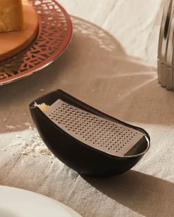 Alessi Parmenide Grater Black