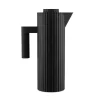 Alessi Plissé Thermo Insulated Jug Black
