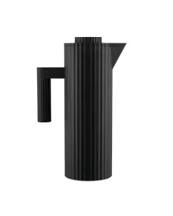 Alessi Plissé Thermo Insulated Jug Black
