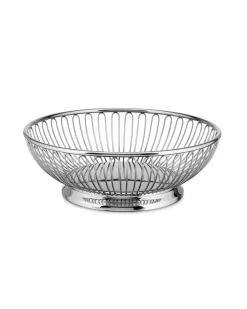 Alessi Round Wire Basket Medium Stainless Steel