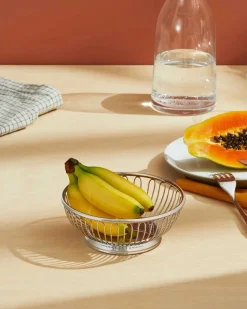 Alessi Round Wire Basket Stainless Steel