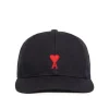 AMI Paris Ami De Coeur Cap Black