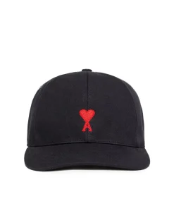 AMI Paris Ami De Coeur Cap Black