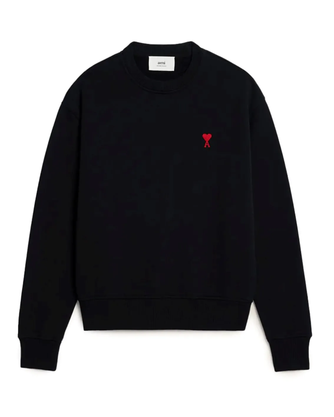 AMI Paris Ami De Coeur Sweatshirt Black