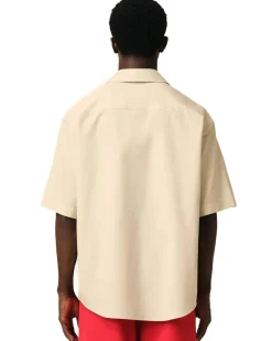 AMI Paris Boxy Short Sleeve Shirt Ginger