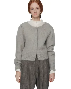 Amomento New Grandma Cardigan Light Grey